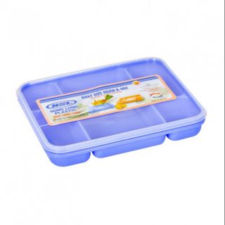 Hộp đựng cơm chia phần 5 ngăn có nắp đậy