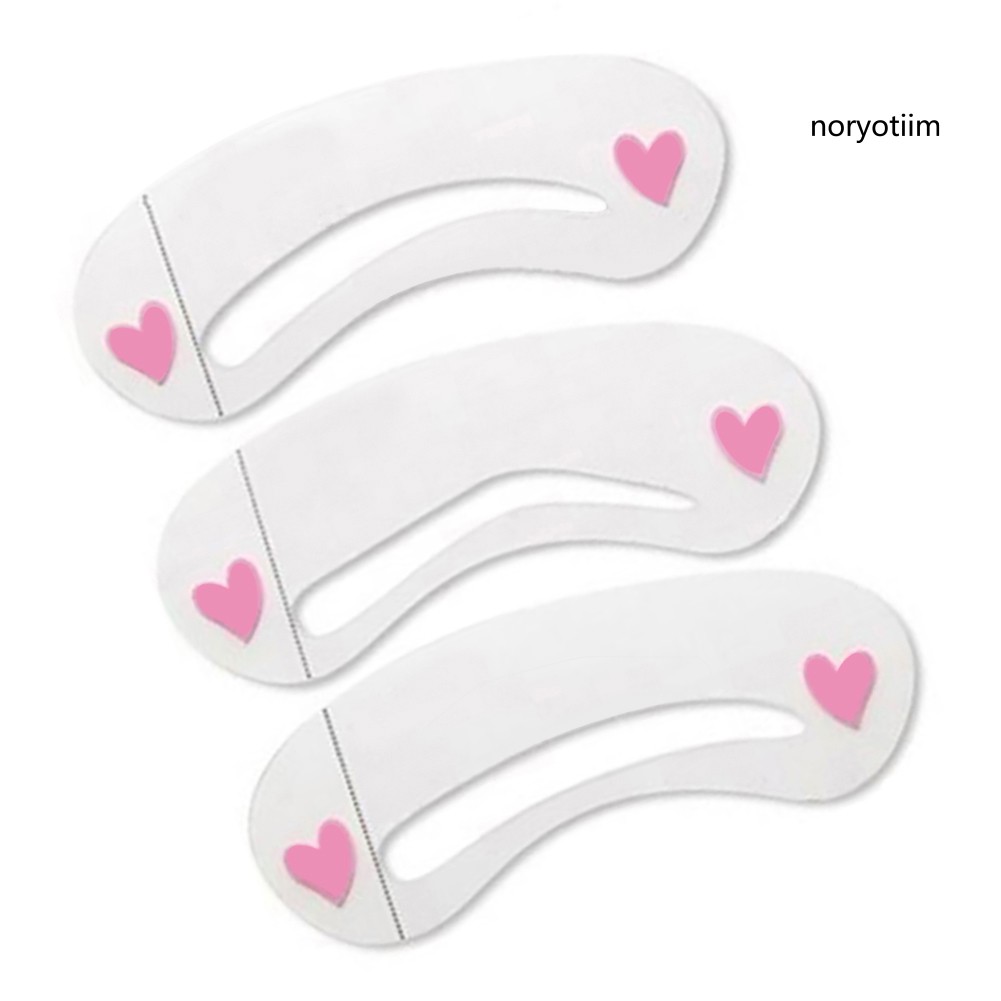 Set 3 Khuôn Vẽ Chân Mày Tiện Dụng | BigBuy360 - bigbuy360.vn