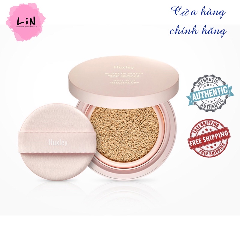 Phấn nước HUXLEY Moist Cushion: Own Attitude LÕI