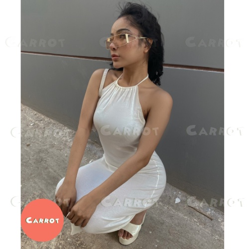 Đầm maxi hở lưng 2 dây ôm body sexy tôn dáng phong cách cổ điển gợi cảm cho nữ carrotxinhdep