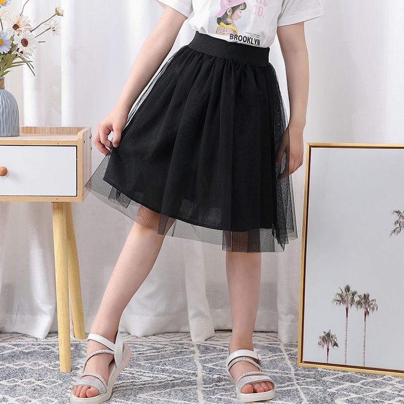 Chân Váy Hoa Cúc Dài Tới Gối Thời Trang Xuân Thu Dành Cho Bé Gái