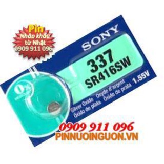 Mua Pin Sony SR416SW-337 Silver Oxide 1.55V