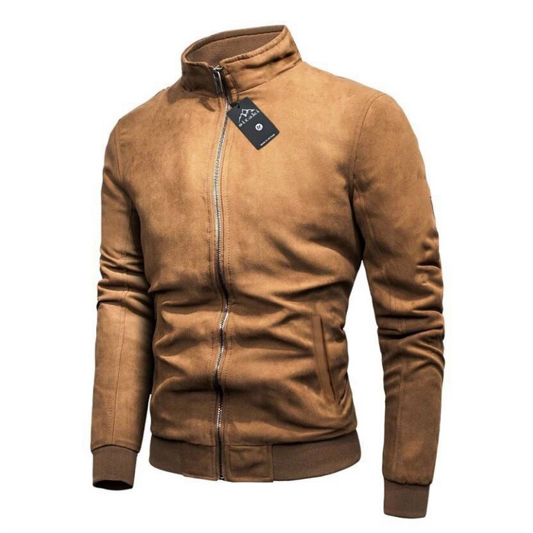 ÁO KHOÁC NỈ NAM DA ĐỘN LÓT LÔNG DÀY ẤM