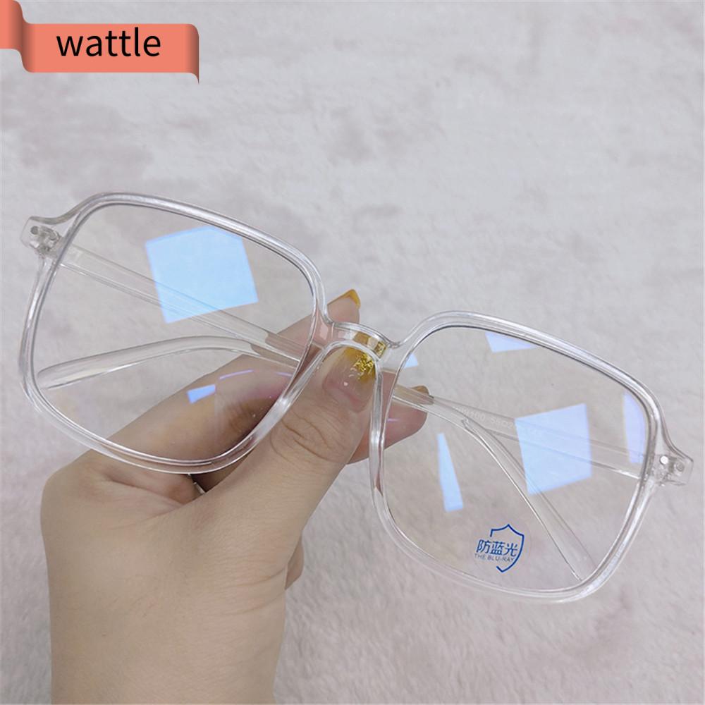 Kính Mát Siêu Nhẹ Gọng Vuông Trong Suốt