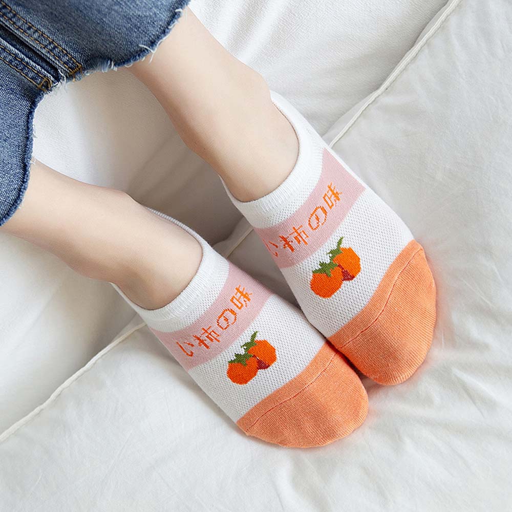 MOCHO Girls Women Fashion Fruit Cartoon Boat Socks | BigBuy360 - bigbuy360.vn