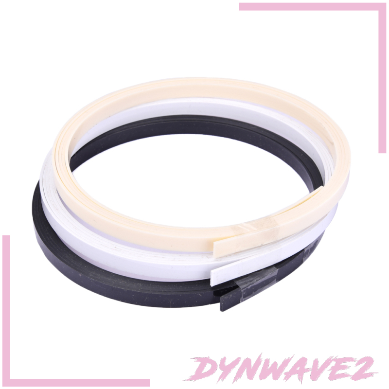 [DYNWAVE2]3PCS Guitar Purfling Strips Bass Ukulele Edge Trim Inlay Body Project