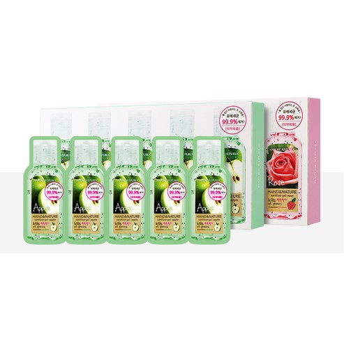 [COCOROO] Gel rửa tay khô Nature Republic Hand & Nature Sanitizer / gói dùng thử / Gel rửa tay khô diệt khuẩn đến 99,9%