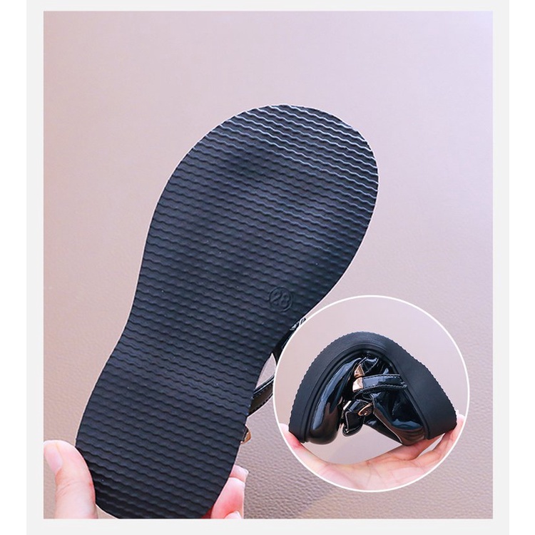 Giày Da Thoải Mái Phong Cách Hàn Quốc Cho Bé Gái Từ 3-18 Tuổi