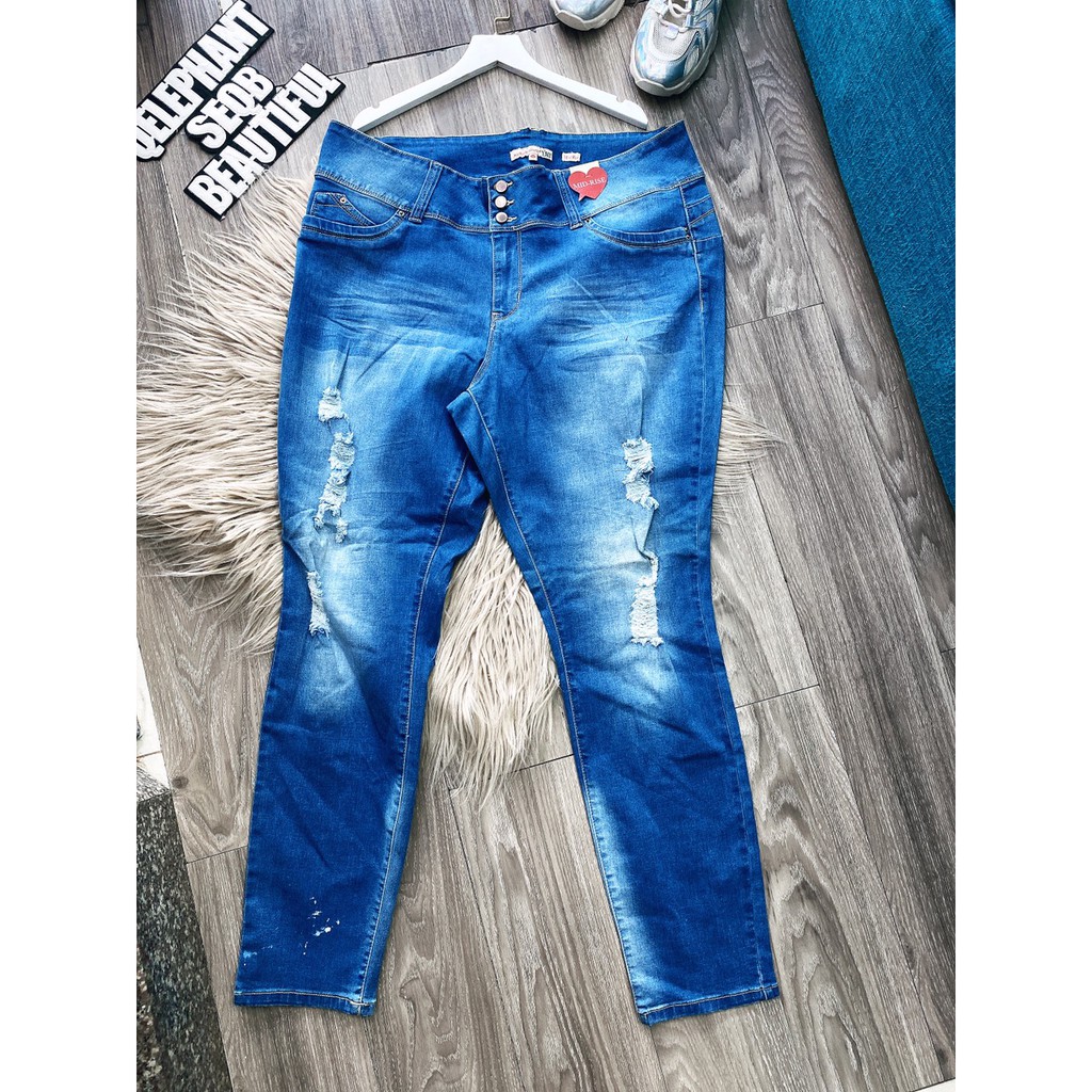 quần jean 3 nút bigsize 85-100kg(ms: JBS-M10)