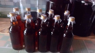 Nước mắm nhỉ cá cơm nhà làm