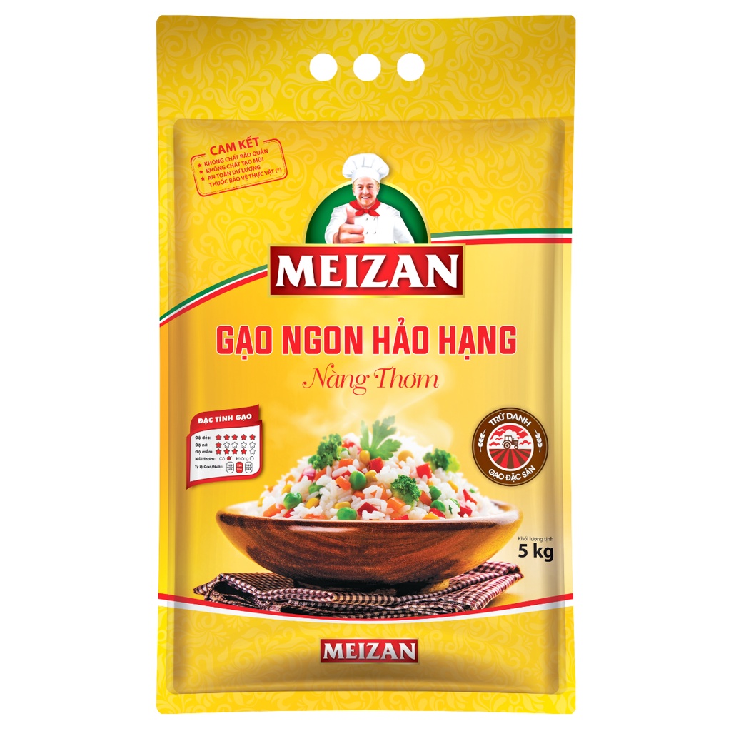 Gạo Meizan Nàng Thơm 5kg