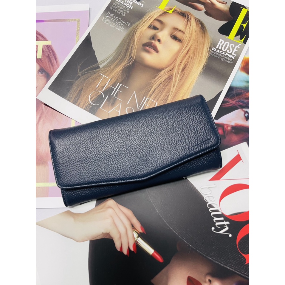 Ví dài nữ ,bóp nữ cầm tay da thật nhập khẩu . thời trang Lucaster store bảo trì trọn đời Full box.