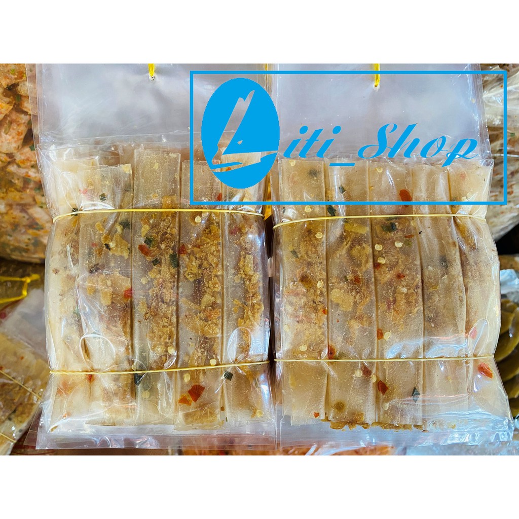 Xâu dẻo cay cuốn hành phi 300Gr (10 bịch)