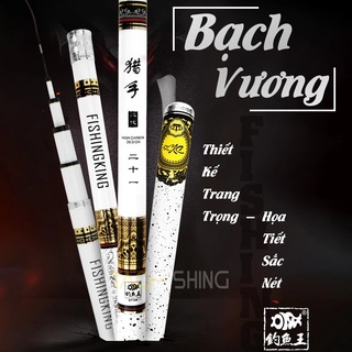 Cần câu tay đơn đài tổng hợp vua câu bạch vương độ cứng 4.5h - 28i chất liệu carbon cao cấp