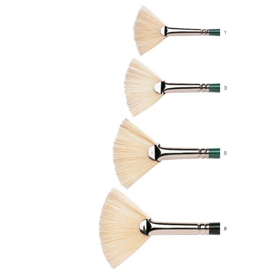 Bút Quạt hãng Winsor and Newton - Winton HOG BRUSH - FAN