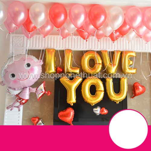 Bóng bay I LOVE YOU