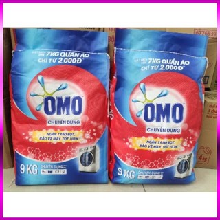 [MM1518] Bột Giặt OMO Chuyên Dụng 9kg( Dùng cho máy giặt cửa trên,cửa trước& giặt tay)