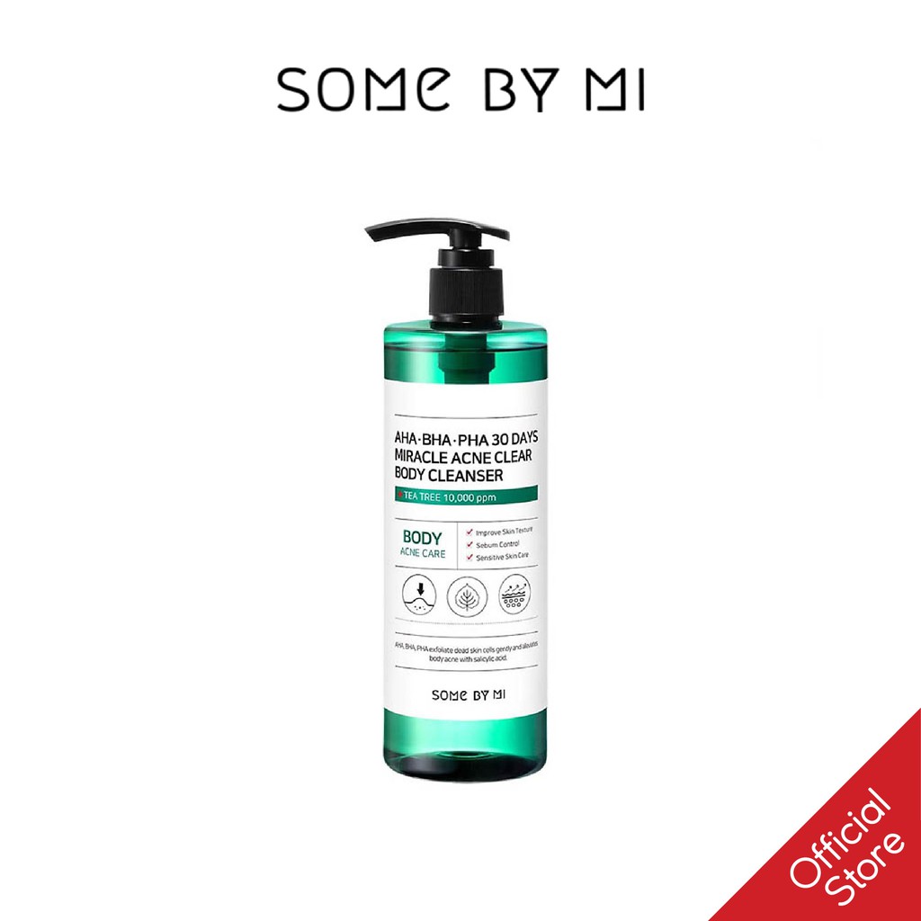 Sữa Tắm Làm Giảm Mụn SOME BY MI AHA-BHA-PHA 30 Days Miracle Acne Clear Body Cleanser 400g | WebRaoVat - webraovat.net.vn