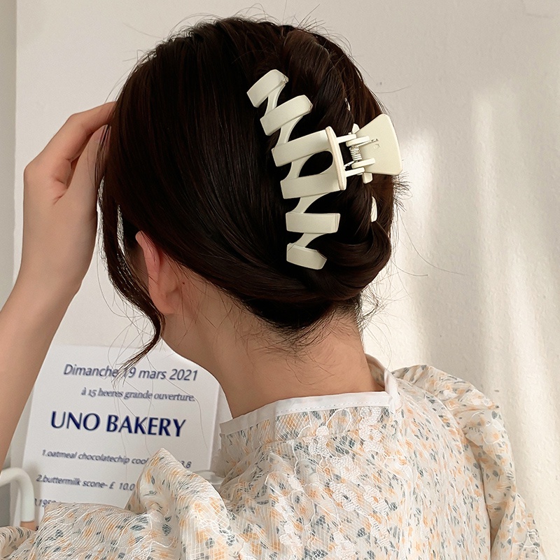 Kẹp tóc acrylic phong cách Hàn Quốc thời trang dành cho nữ