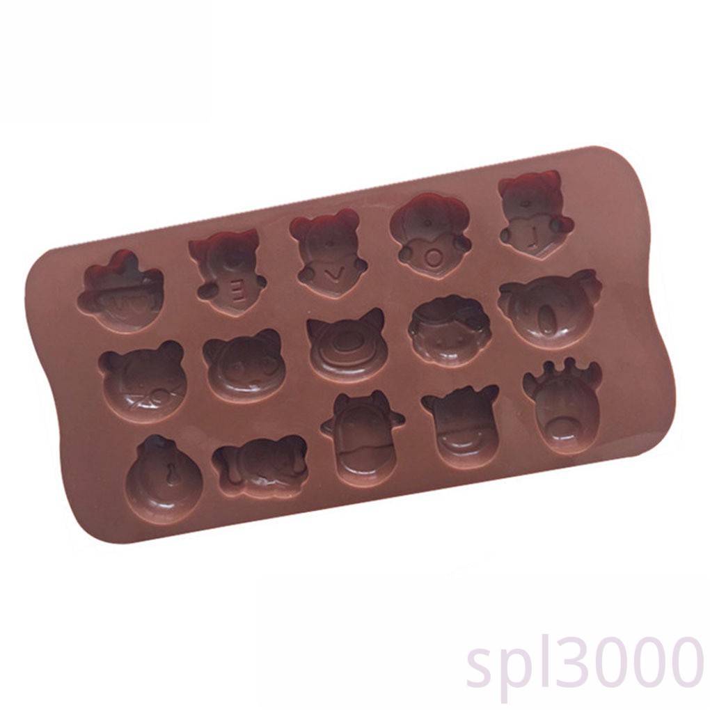 Khuôn Silicon Làm Bánh Tạo Hình Động Vật Dễ Thương