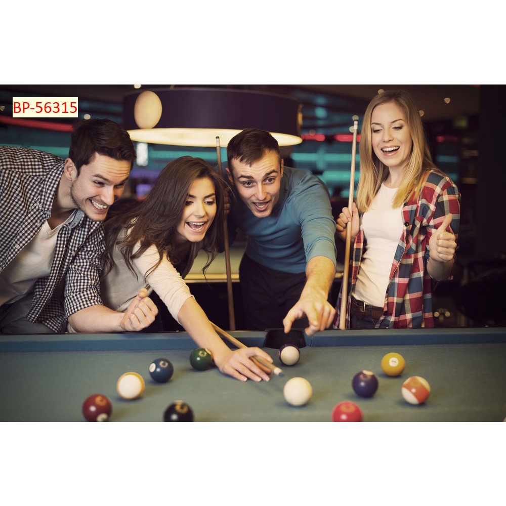 Tranh dán tường Club bida, Billiards, Bi-a Mẫu Hot Nhất, bán chạy trên thị trường