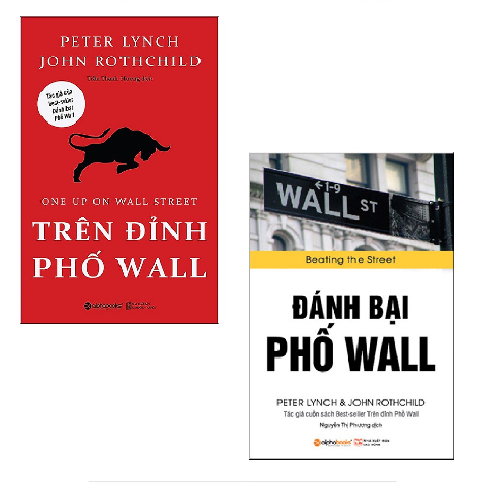 Sách - Trên đỉnh phố wall + Đánh bại phố Wall