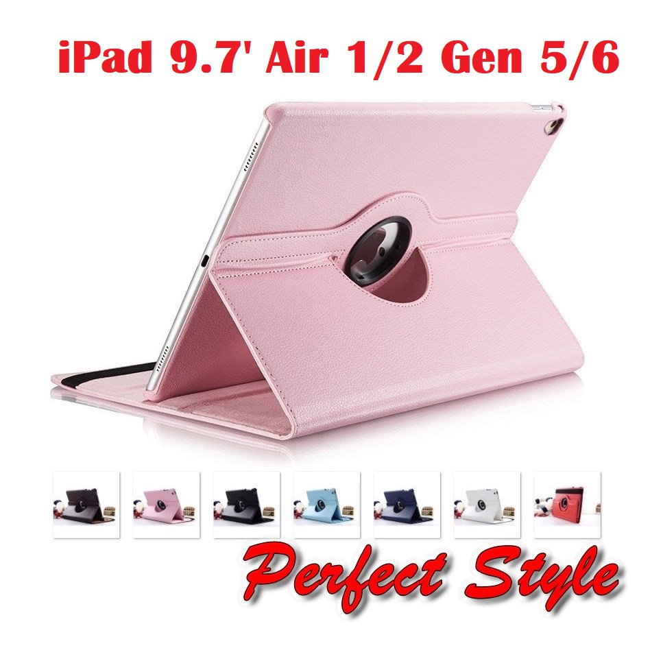 Bao da xoay 360 độ iPad 9.7 inch NEW 2017 2018 ipad Air 1 gen 5 Air 2 gen 6