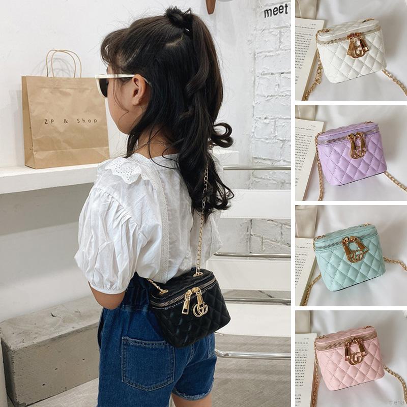 Túi xô hoạ tiết thêu phong cách Hàn Quốc cho bé gái