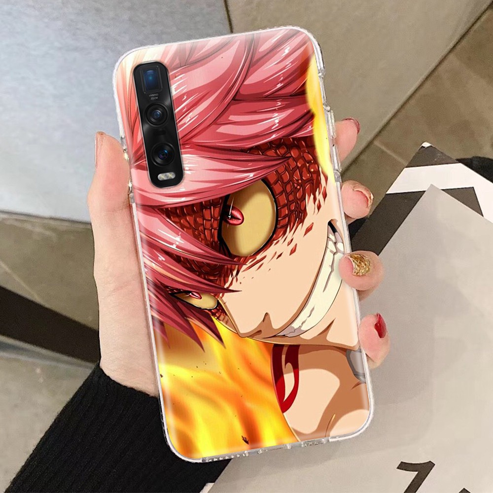 Ốp Điện Thoại Mềm Trong Suốt Hình Anime Fairy Tail 107gt Cho Oppo A12 A12E A72 A52 A5 A9 A3S A5S A31