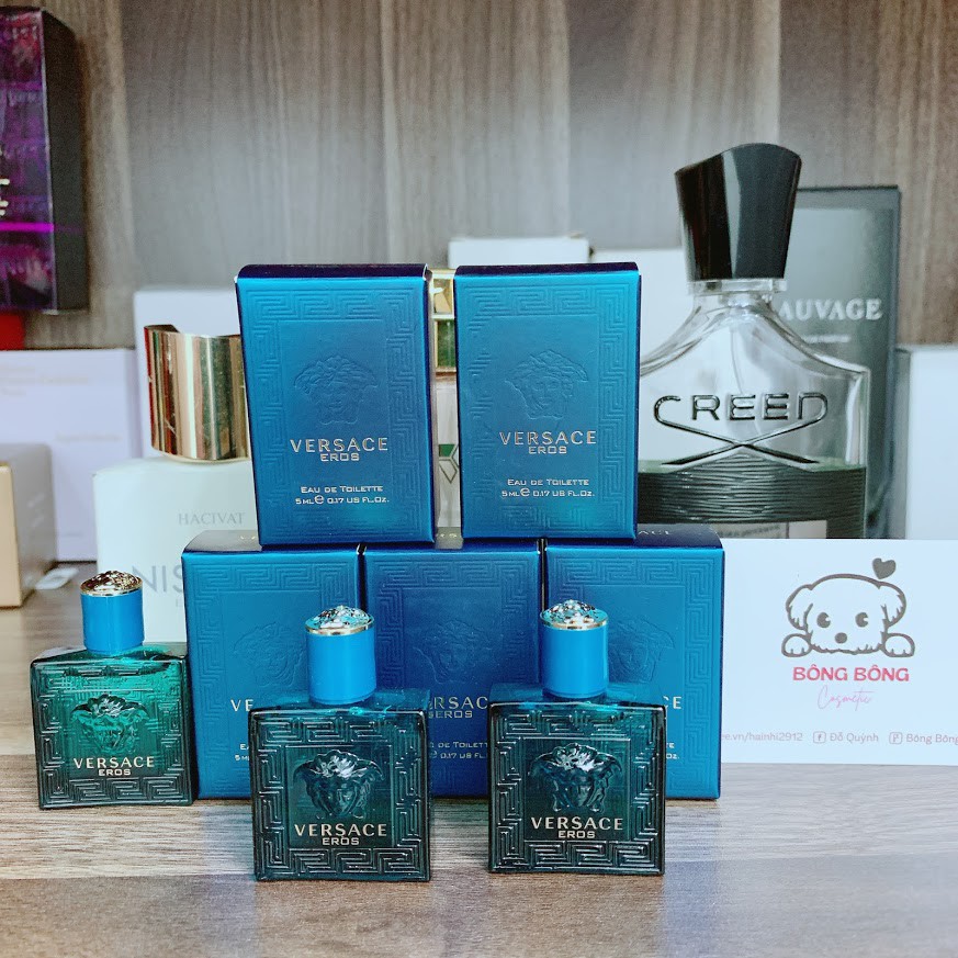 [Mini nam] Nước Hoa Versace Eros For Men EDT 5ml - Chính Hãng | Thế Giới Skin Care
