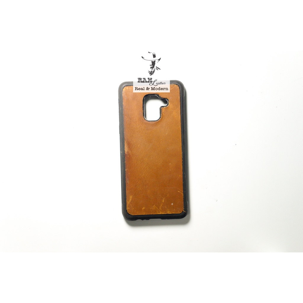 Ốp Lưng SAMSUNG A5 2018 Da Bò Thật RAM Leather