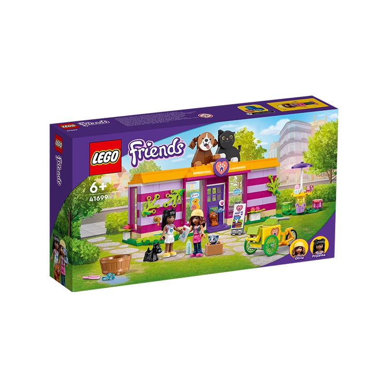 Đồ Chơi LEGO FRIENDS Tiệm Cà Phê Thú Cưng Dễ Thương 41699 (292 chi tiết)