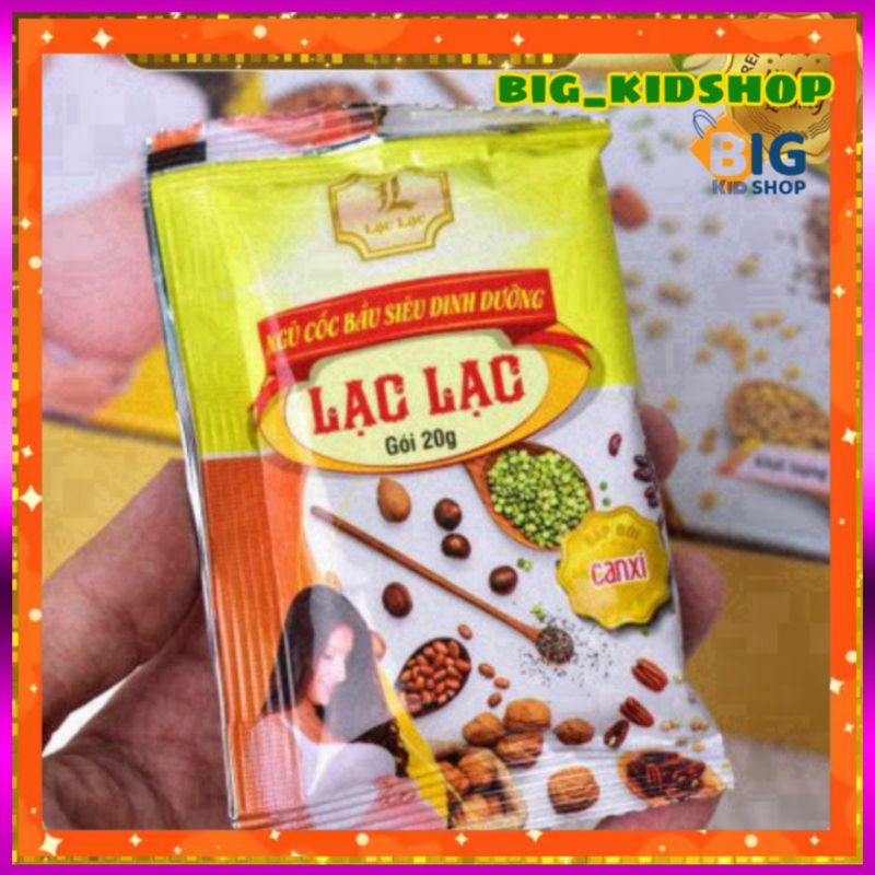 Ngũ cốc bầu lạc lạc- Ngũ cốc bà bầu- Ngũ cốc bầu siêu dinh dưỡng lạc lạc (hộp 600gr=30 gói) | BigBuy360 - bigbuy360.vn