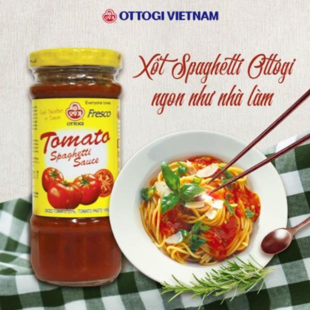 Sốt Spaghetti ottogi 220g (Trộn bún mì nưa ngon tuyệt)