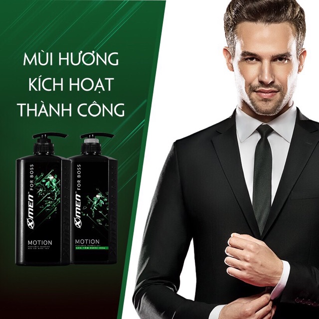 COMBO DẦU GỘI 650G + SỮA TẮM 650G XMEN FORBOSS