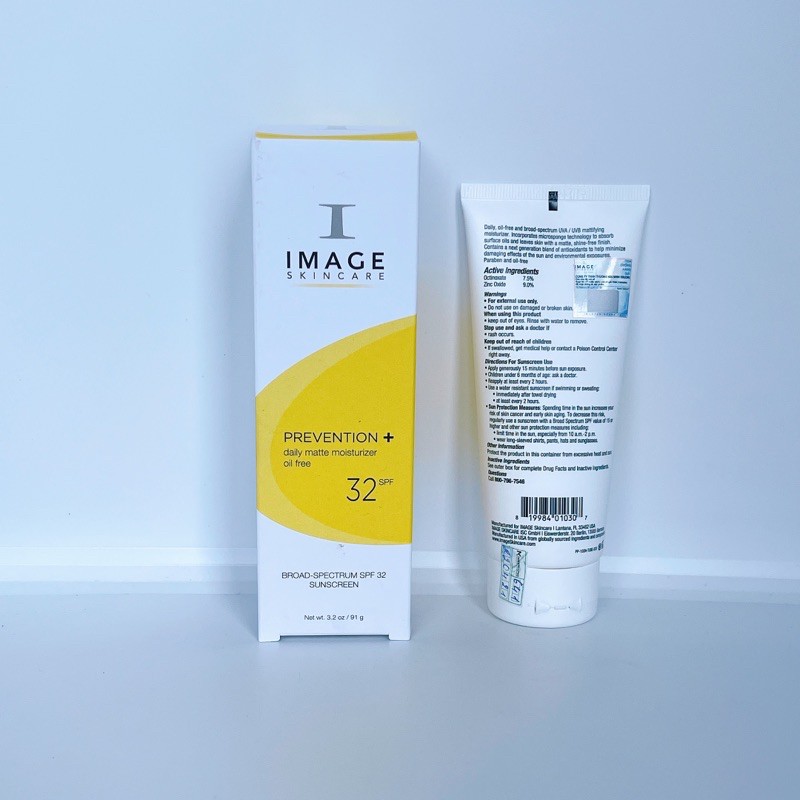 Kem Chống Nắng Image Skincare SPF32 Prevention Chính Hãng cho da dầu mụn
