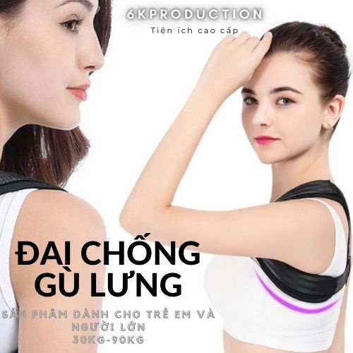 Đai Chống Gù Thông Minh, Rung Nhắc Khi Lưng Gù, Đai Chống Gù Cho Bé