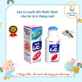 Lăn bôi giảm ngứa do muỗi Muhi Nhật