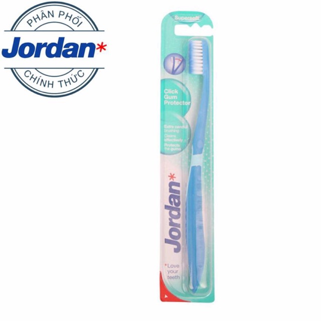 Combo 12 Bàn Chải Đánh Răng Jordan Click Gum Protector