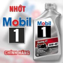 Dầu nhớt tổng hợp Mobil 1 Racing 4T 10W40 946ml - Xe máy, mô tô PKL