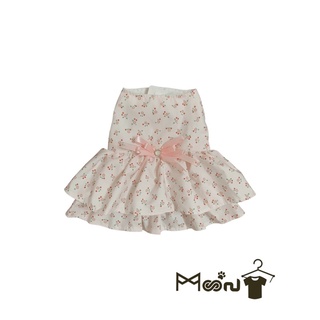 MOON | Váy Xoè Bồng Nơ Hồng Cho Thú Cưng