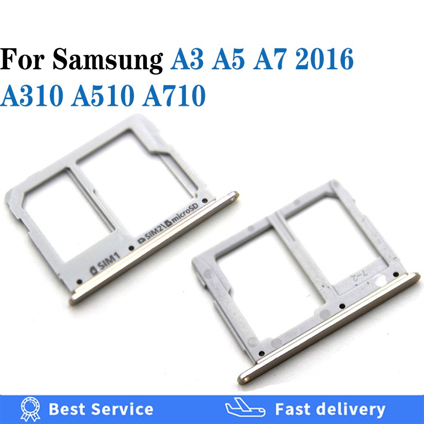 Khay Đựng Thẻ Sim Cho Samsung Galaxy A3 A5 A7 2015 2016 A300 A500 A700 A310 A510 A710