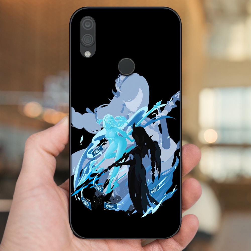 Ốp lưng Xiaomi Redmi Note 7, Note 7 Pro viền đen in hình Shenhe Genshin Impact