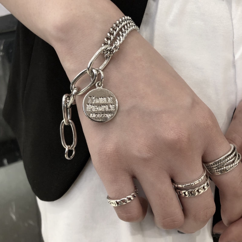 Vòng Đeo Tay Bằng Kim Loại 22102 Cho Cặp Đôi