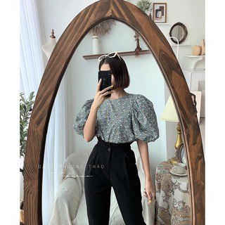 Quần baggy vải cạp xinh xinh mã 162 (kèm ảnh thật và video)(TranHuongShop - chuyên đồ nữ)