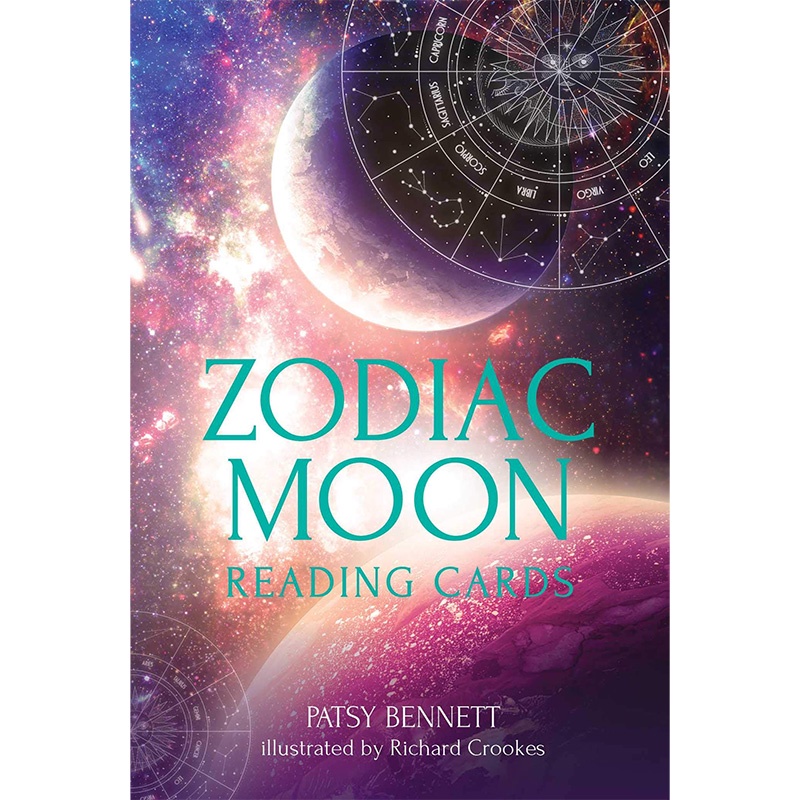 Bộ Bài Zodiac Moon Reading Cards (Mystic House Tarot Shop) - Bài Gốc Authentic Chính Hãng 100%