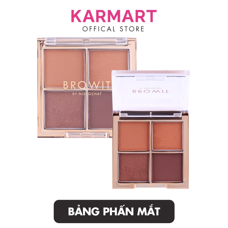 Bảng Phấn Mắt Browit Eyeshadow Palette 1g x 4Colors