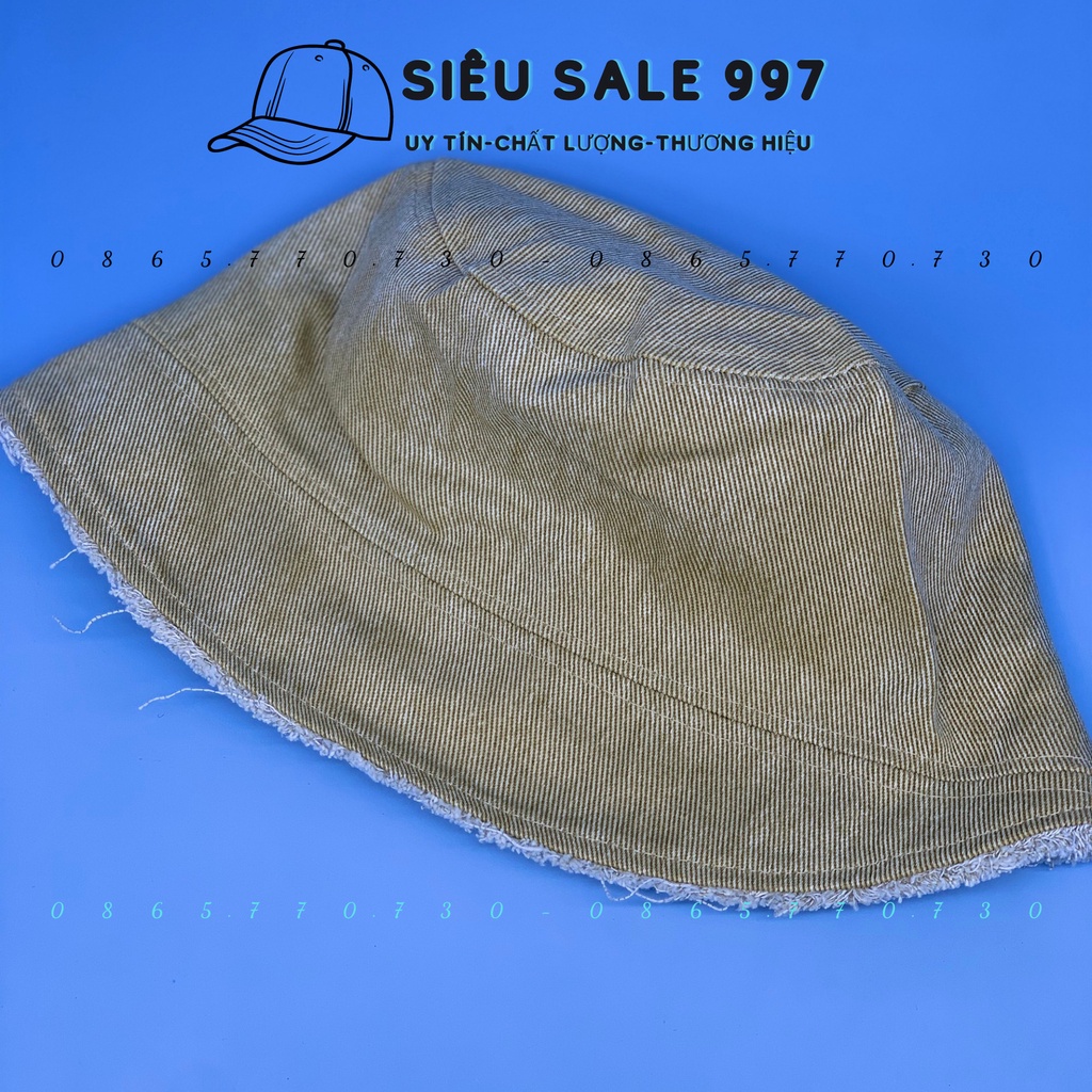 MŨ NỒI CỤP HÀNG NHẬP CHẤT JEAN RÁCH TUA VIỀN CAO CẤP PHONG CÁCH HÀN QUỐC
