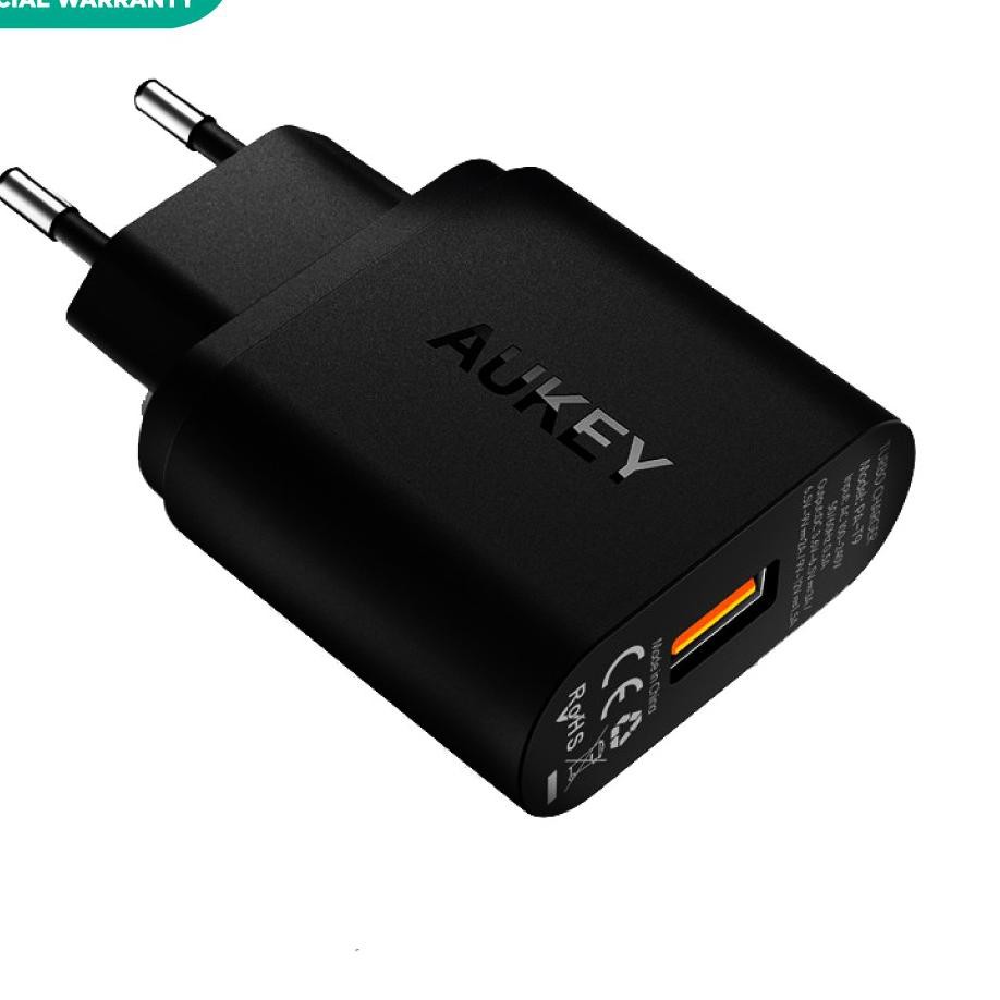 Mới Củ Sạc Aukey Pa-t9 1 Cổng 19.5w Qc 3.0-500001