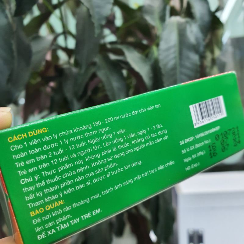 Viên sủi Super Comin bổ sung Vitamin C và các dưỡng chất  - Đông Anh Pharmart